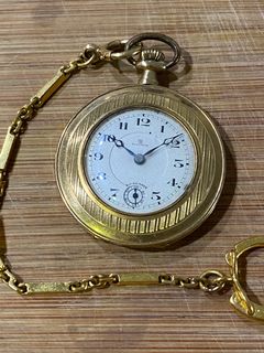 Cycle 17 jewels pocket watch swiss made store