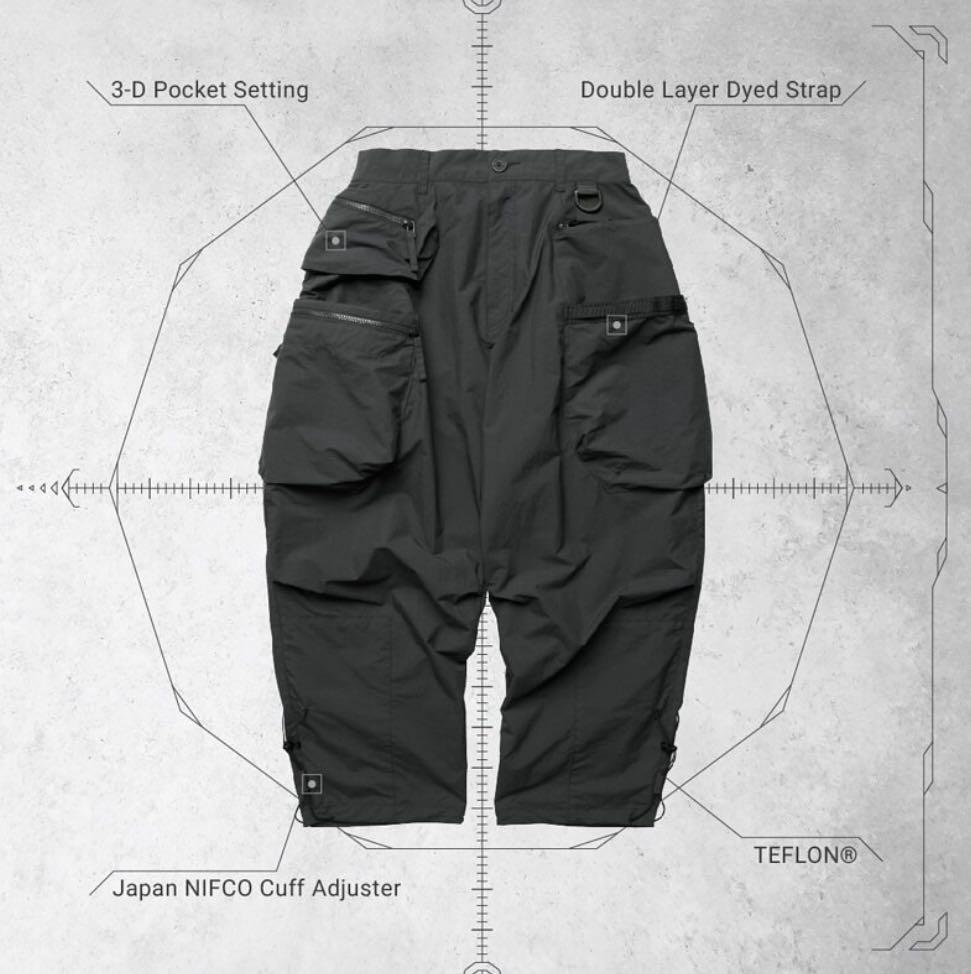 Goopi iP RG “TRAILOR” MSP Cargo Pants   Asphalt, 他的時尚, 褲子