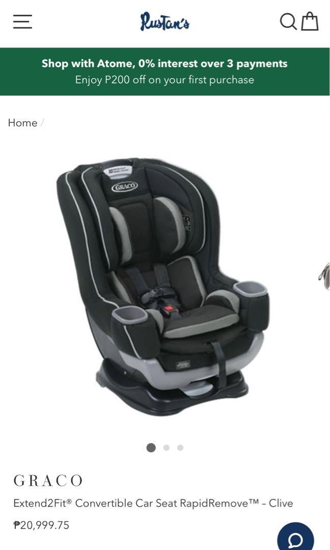 Graco Car seat slightly used only due to pandemic, Babies & Kids, Baby