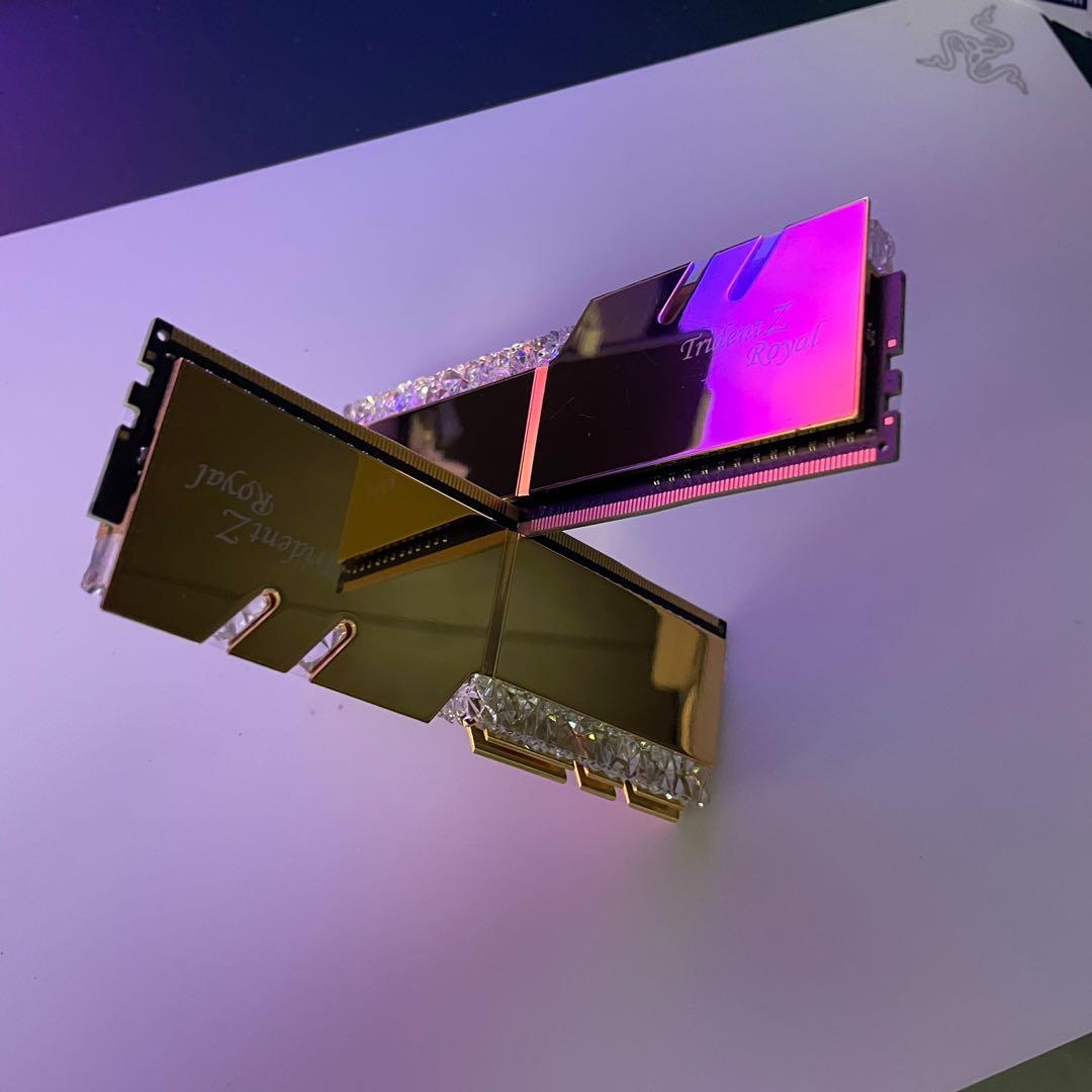G.Skill Trident Z Royal Gold 16GB 2x8GB Computers Tech