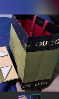 Gucci paper bag