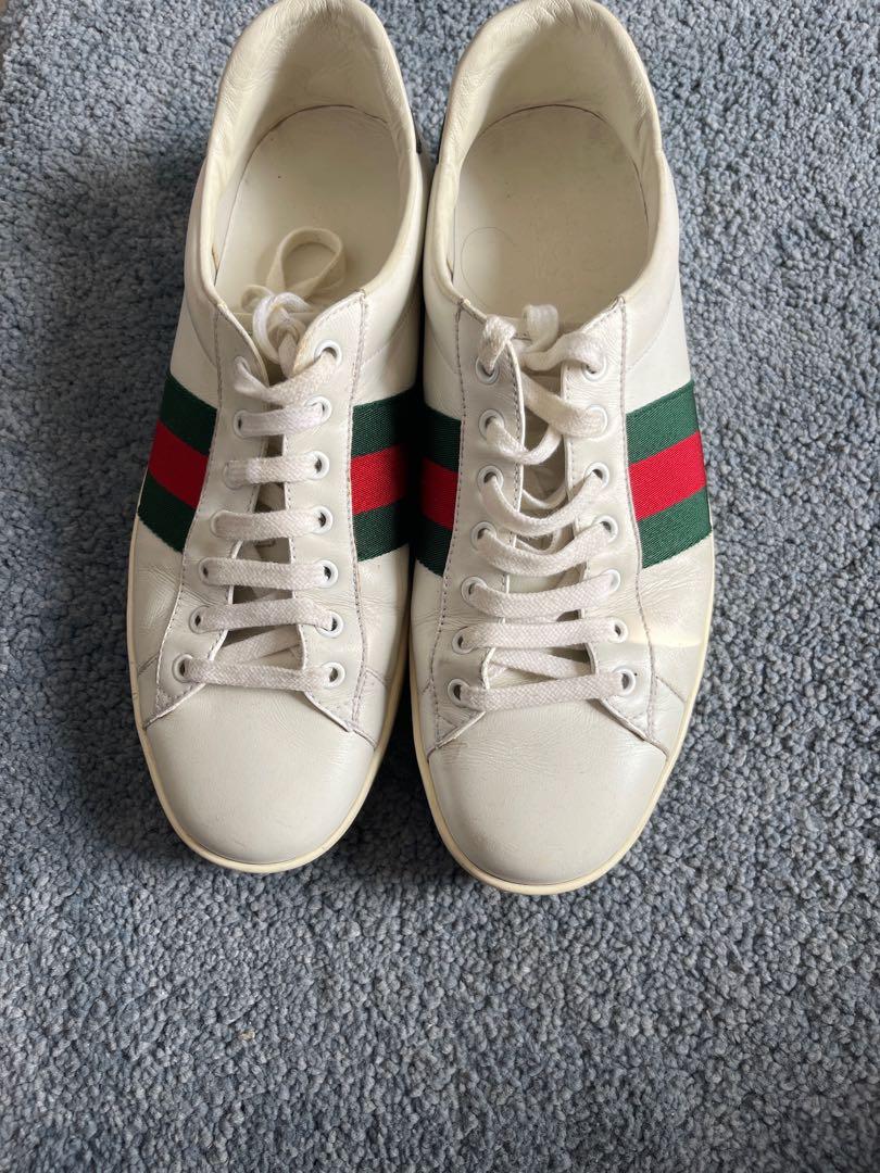 Gucci shoes worn out top