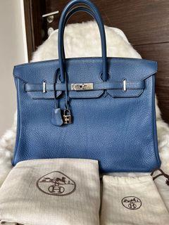 Hermes HSS Tri-Color Birkin Gris Tourterelle Etoupe Etain 35cm Bag VIP  Exclusive