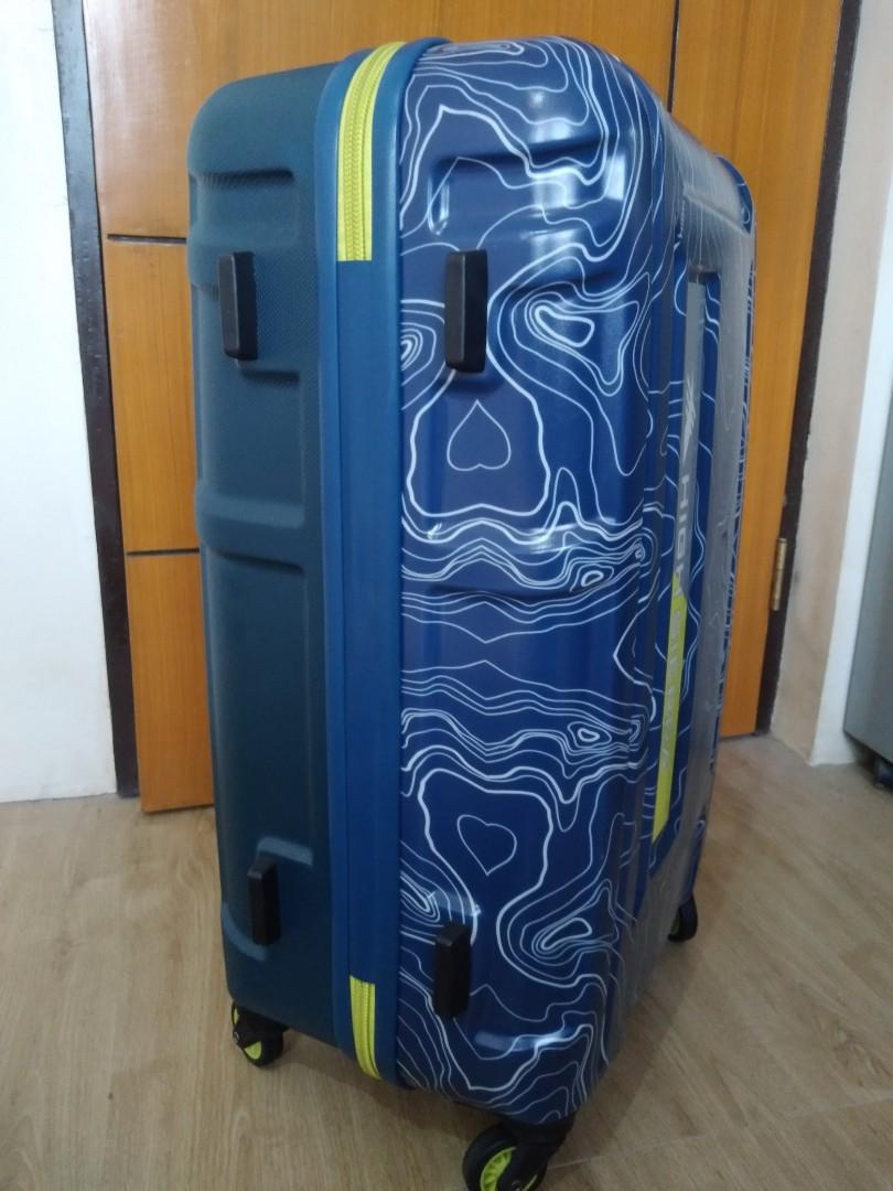 High sierra hardside spinner luggage top set