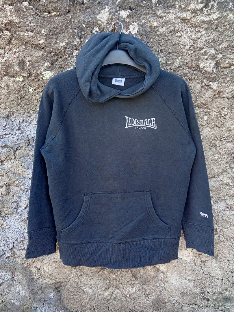 Hoodie Lonsdale original second brand hoodie Lonsdale Black Flag Thrift unisex
