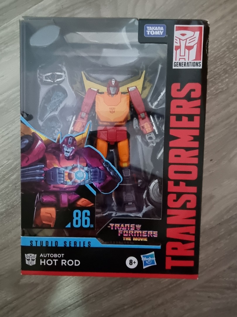 Transformers 86 Voyager Class The The Movie 1986 Autobot Hot Rod