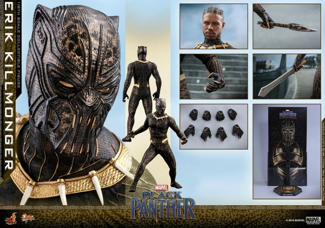 Hottoys Hot Toys Black Panther Erik Killmonger MMS471 黑豹金錢豹