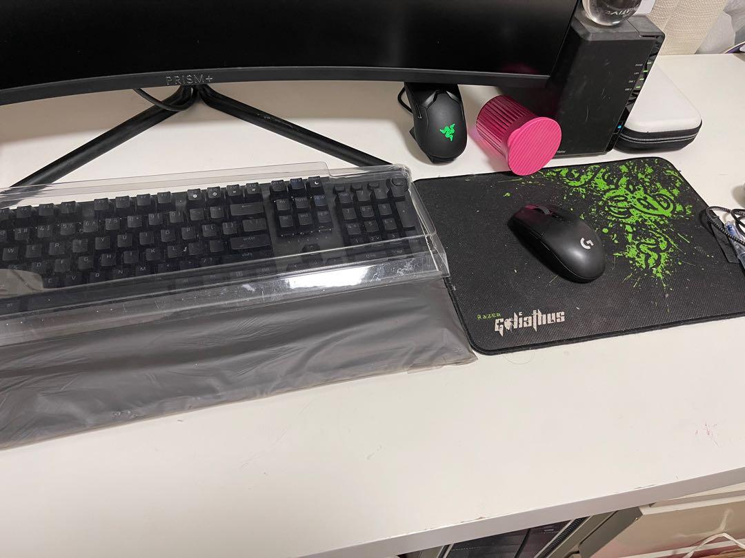 IKEA MALM Table with Monitor Stand, Furniture & Home Living, Furniture