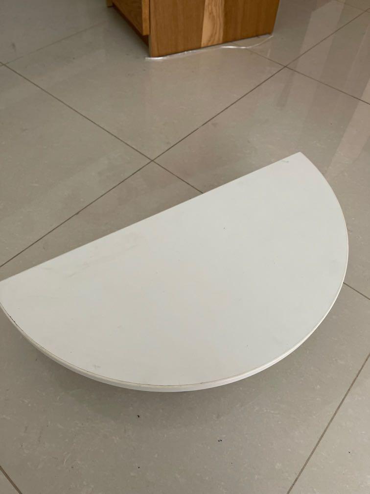 IKEA MALM Table with Monitor Stand, Furniture & Home Living, Furniture