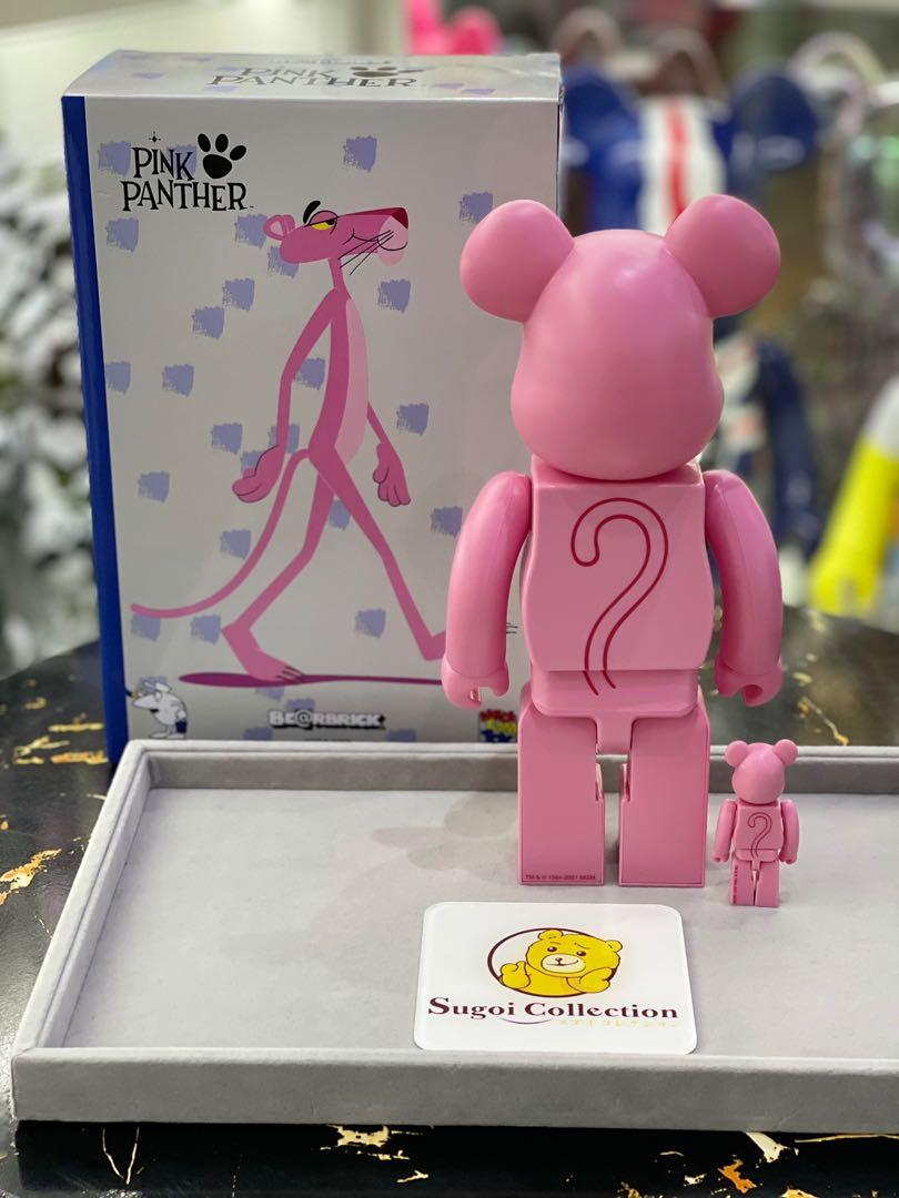 PINK PANTHER BE@RBRICK 100% ピンクパンサー ベアブリック（Amazon.co  
