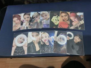 ITZY Photocards / PC (Set)