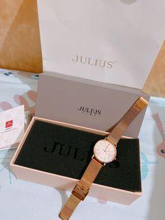 JULIUS｜JS-033_米蘭花盤明星系列腕錶