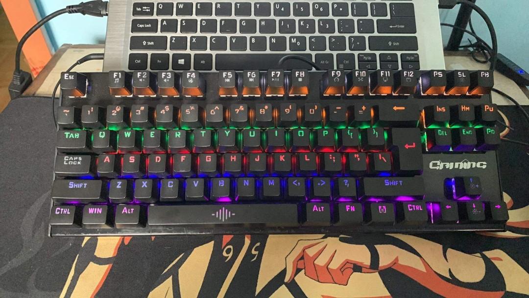 K28 Mechanical Keyboard (Blue Keys), Computers & Tech, Parts