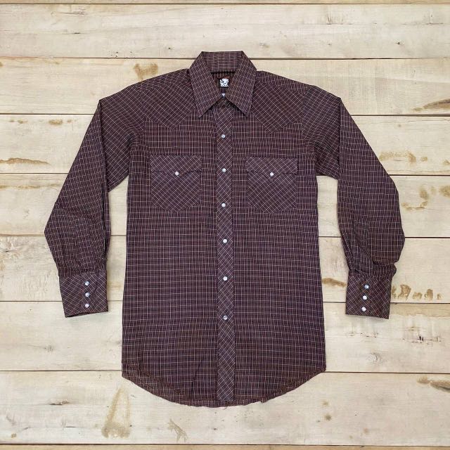 Karman western vintage shirt M, Men's 
