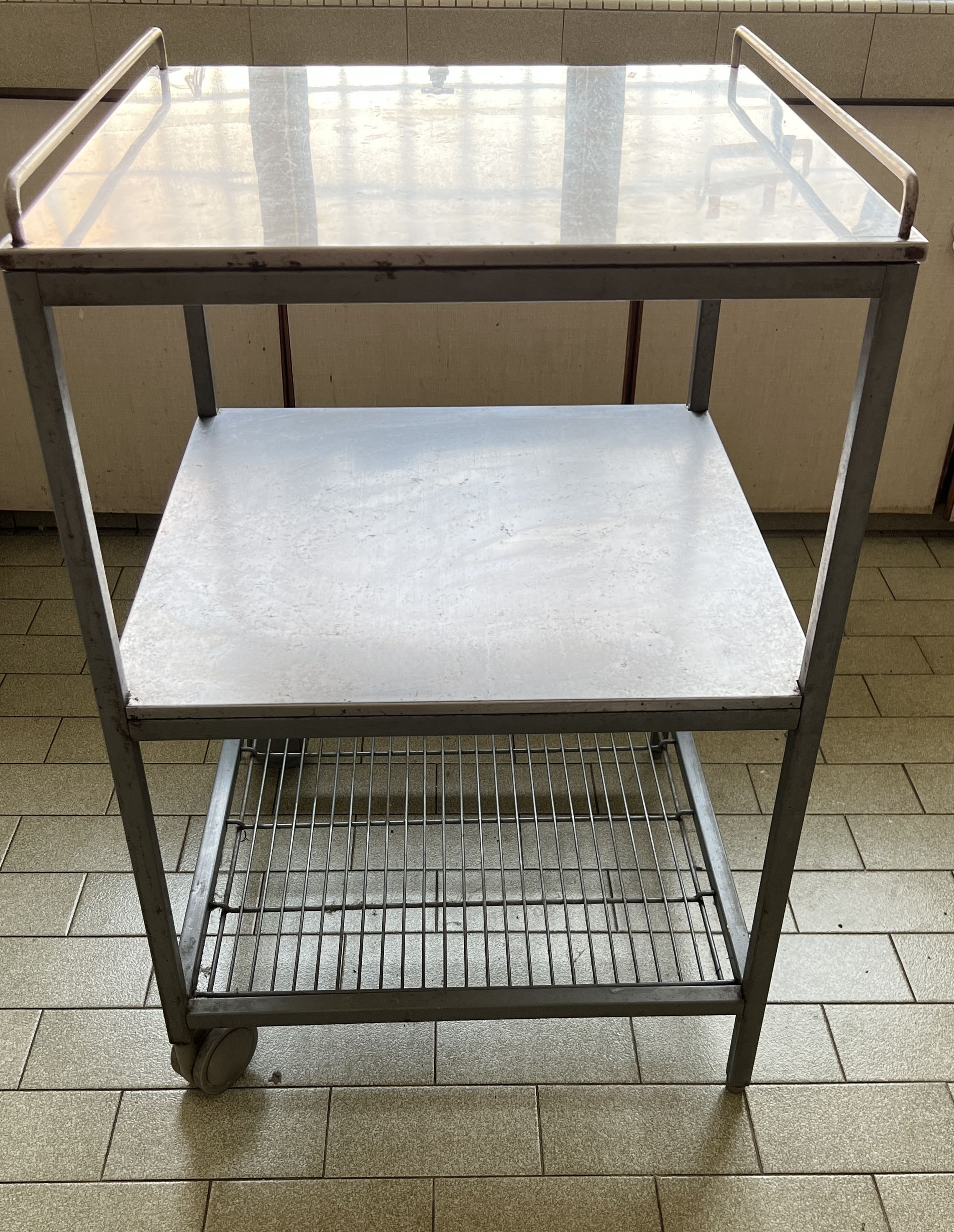 IKEA trolley stainless steel, Furniture & Home Living, Home Decor