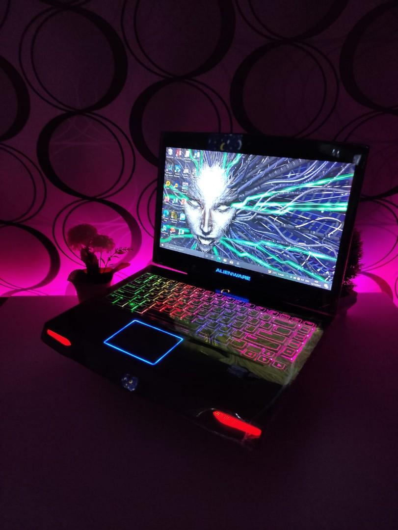 Laptop Gaming Dell Alienware M14X Dual Vga Ram 16Gb Sudah SSD Siap ...