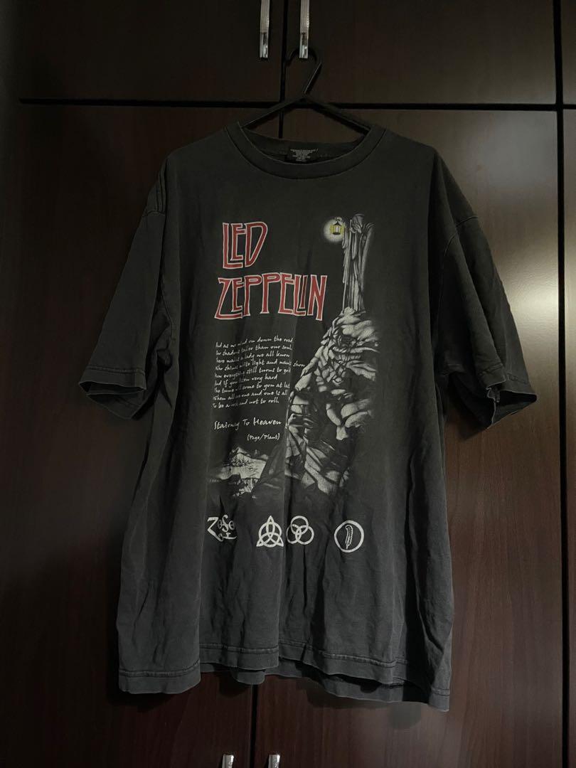 LED ZEPPELIN VINTAGE TEE, Men's Fashion 