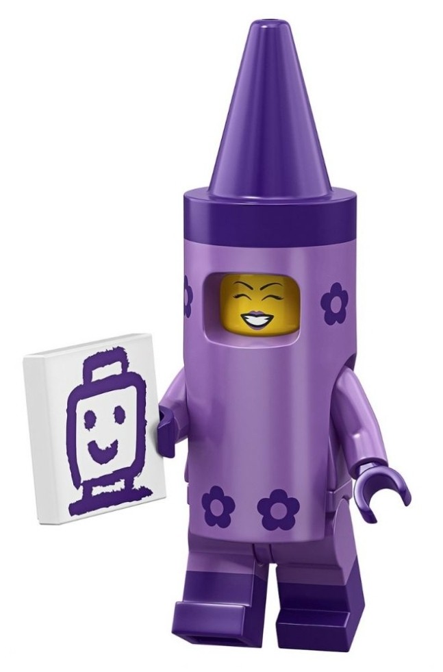 LEGO Minifigure 71023 The LEGO Movie 2 - Crayon Girl 蠟筆女孩 