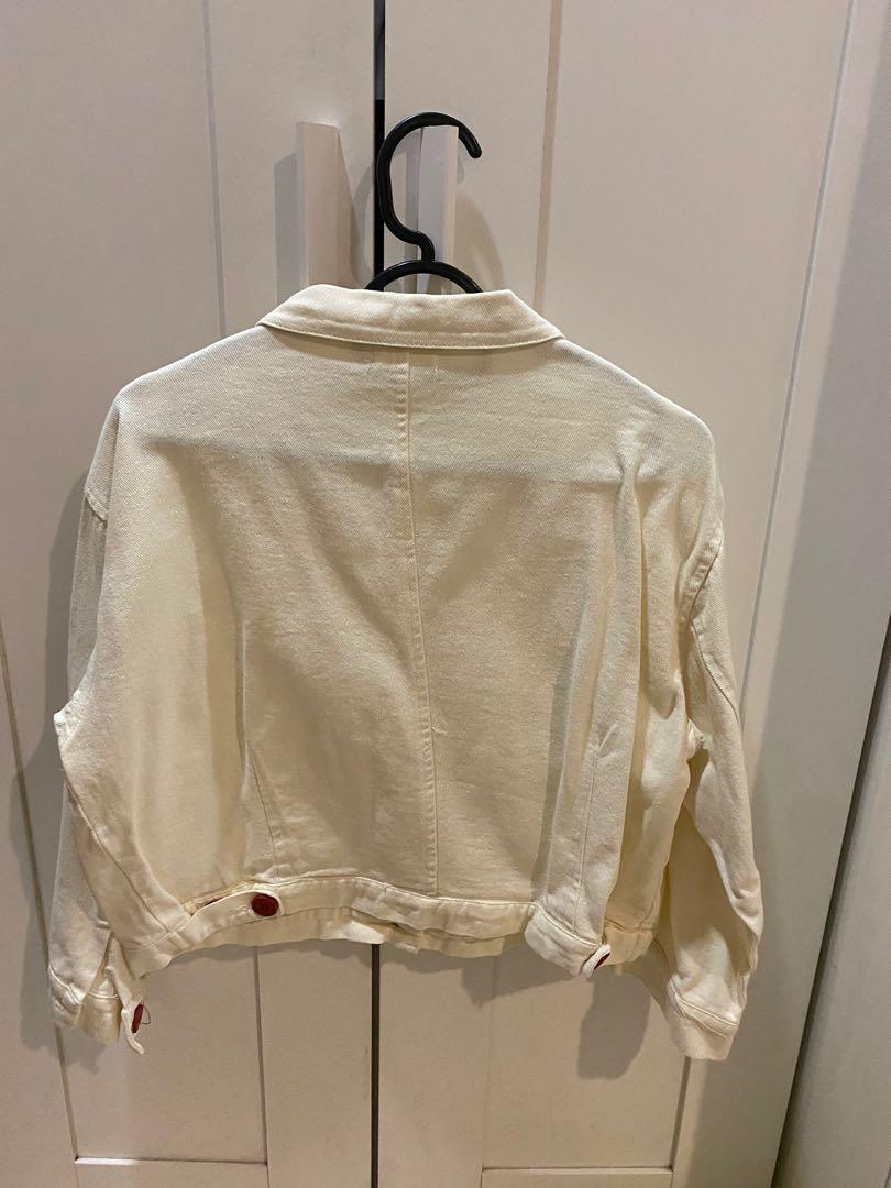 Light yellow jacket, Women's Fashion, Coats, Jackets and Outerwear on