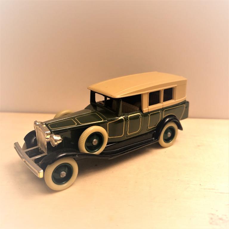 英國Lledo 老爺車1925 年綠色勞斯萊斯Silver Ghost模型車, 興趣及遊戲