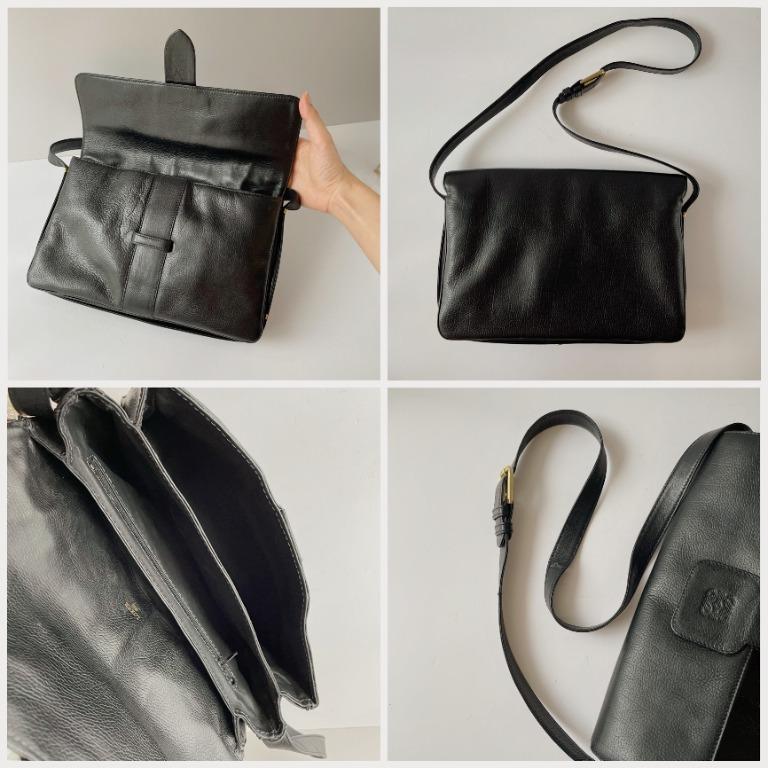 LOEWE bicolor leather shoulder bag – Vintage Carwen