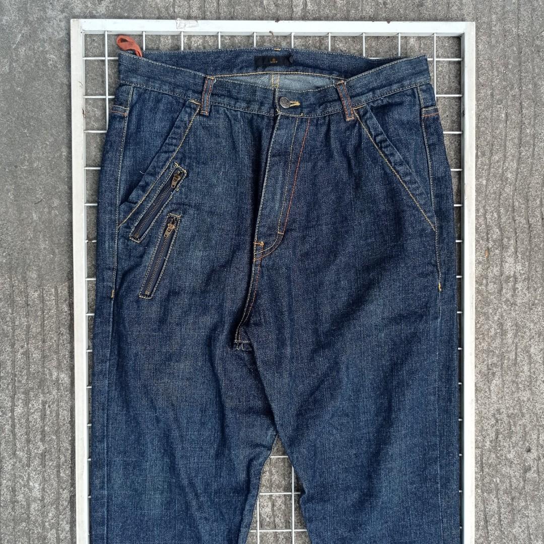 Long pants jeans, Fesyen Pria, Pakaian 