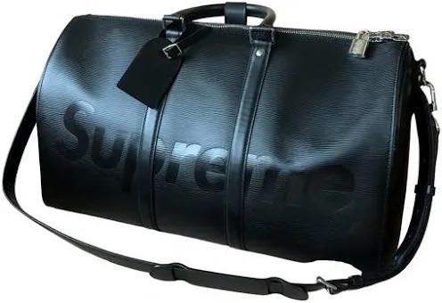Supreme lv hotsell duffle bag replica