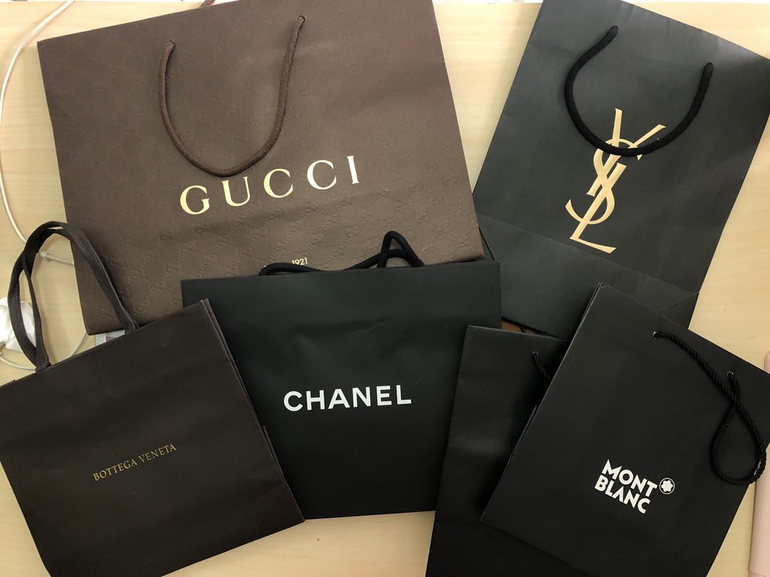 Luxury brand paper clearance bag