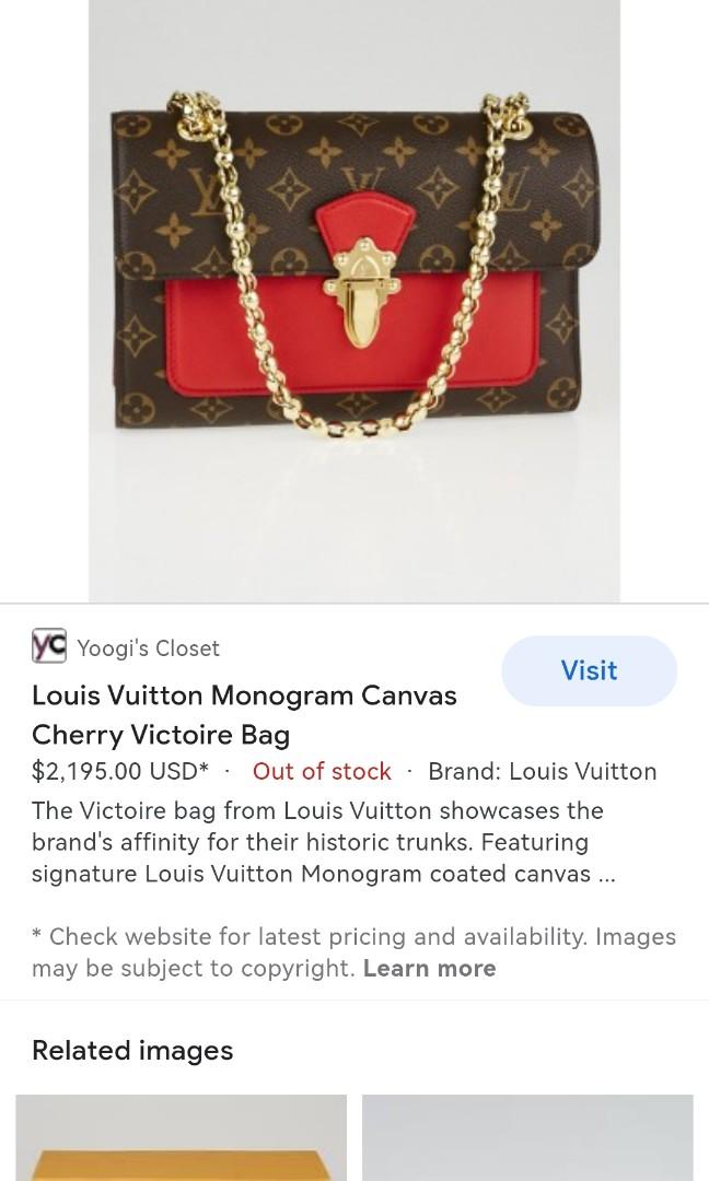 Louis Vuitton Black Monogram Canvas Pallas Pochette Crossbody Bag - Yoogi's  Closet