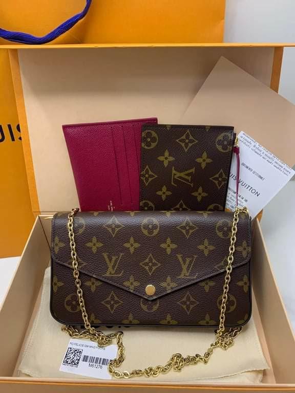 LV Felicie Monogram, Luxury, Bags & Wallets on Carousell
