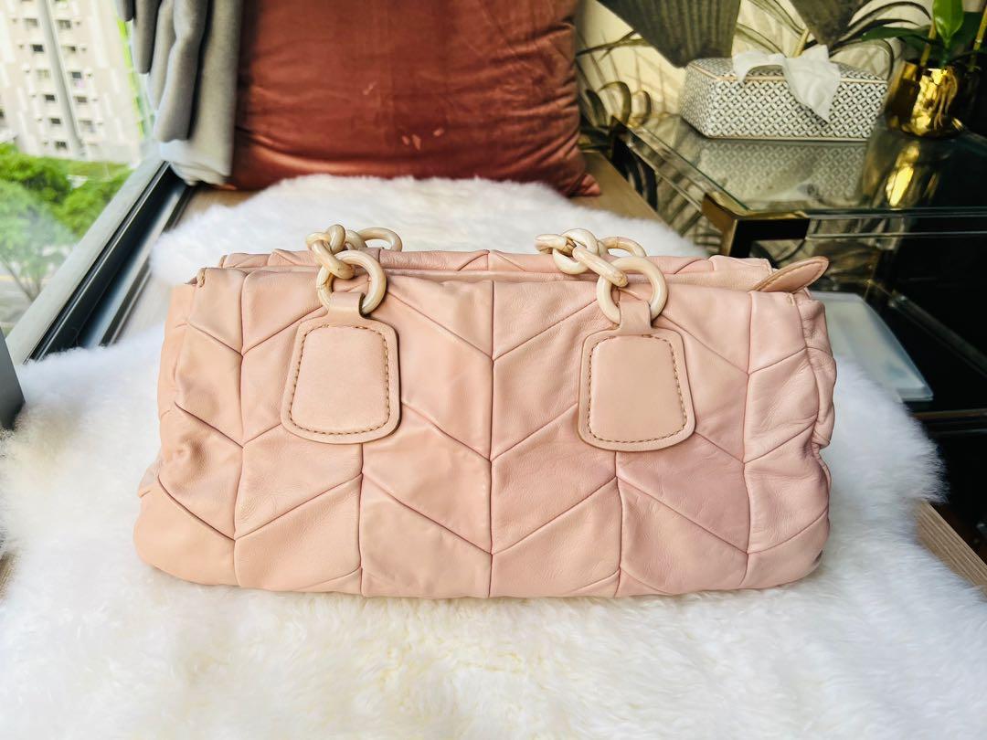 Miu miu chain shop bag