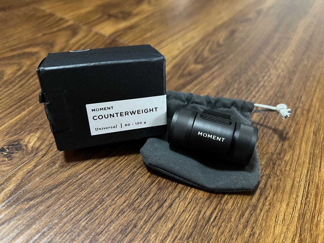 moment universal gimbal counterweight