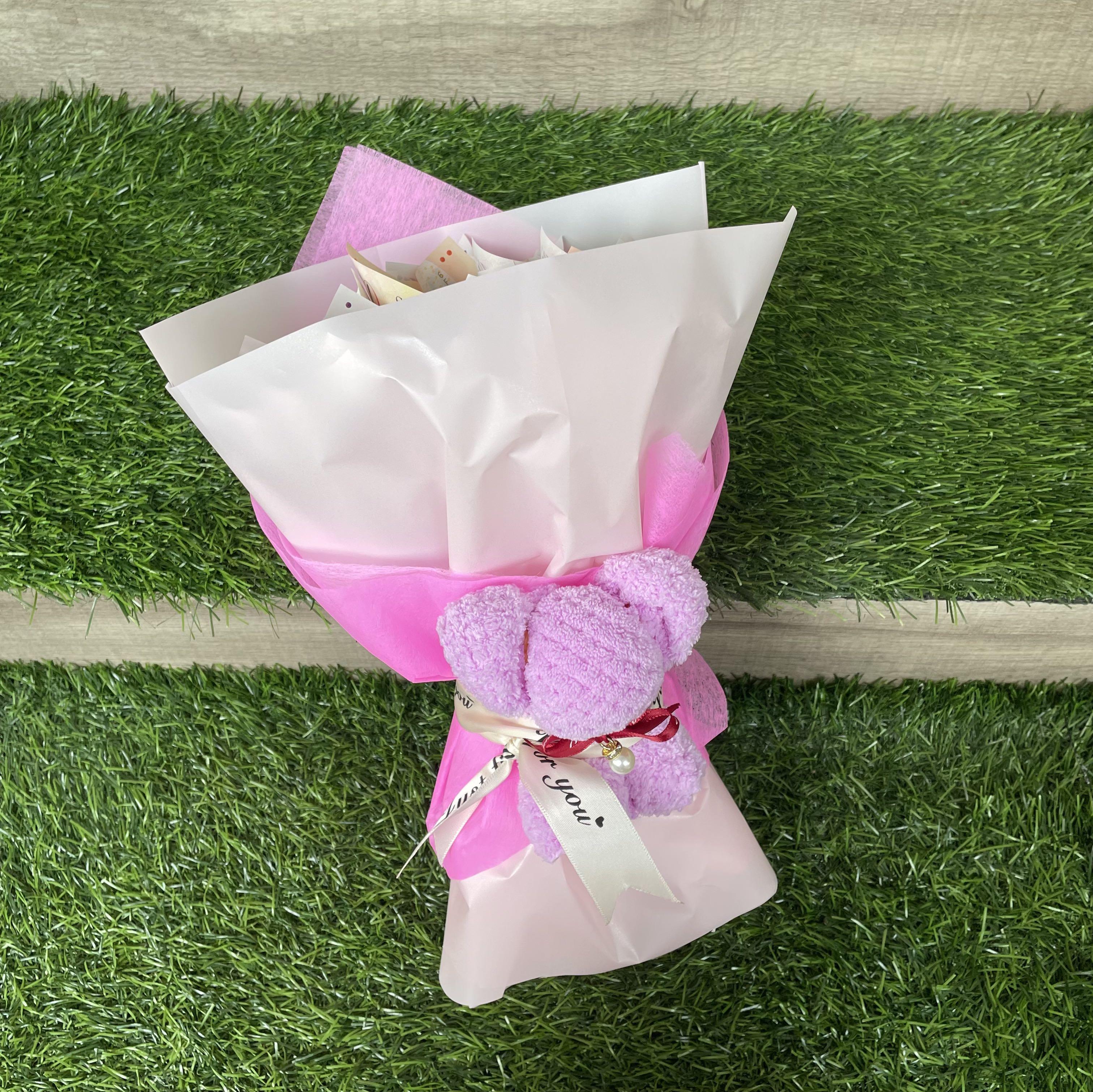 Money Flower Bouquet Custom Personalised Flower Bouquet Eternal