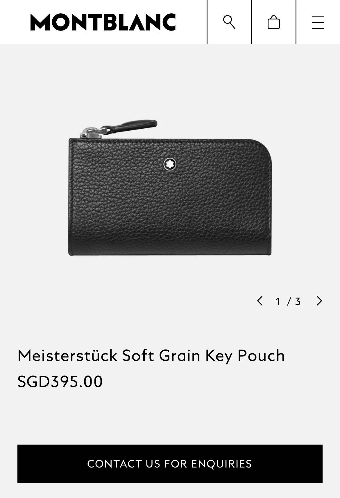 Meisterstück soft grain key pouch shop