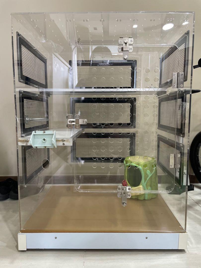 Acrylic chinchilla cage sales
