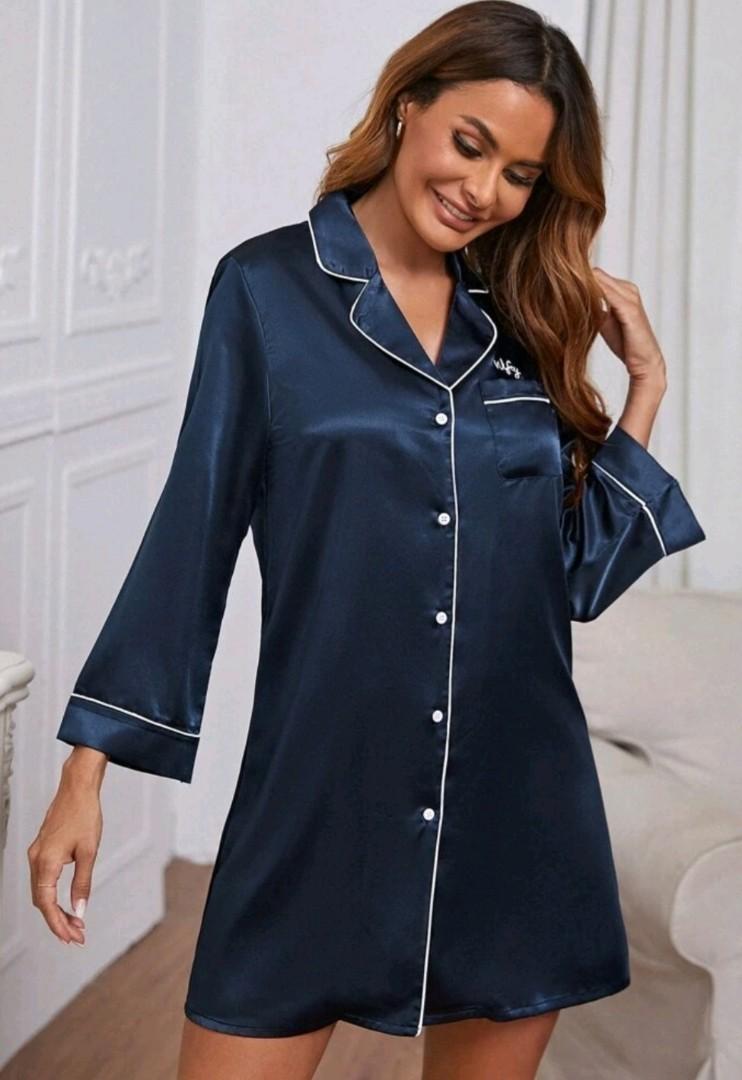 Night Dress; Long sleeve Tee, Women's 