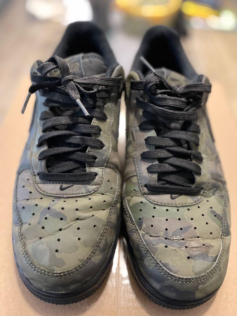 Air force 1 low reflective sale woodland camo