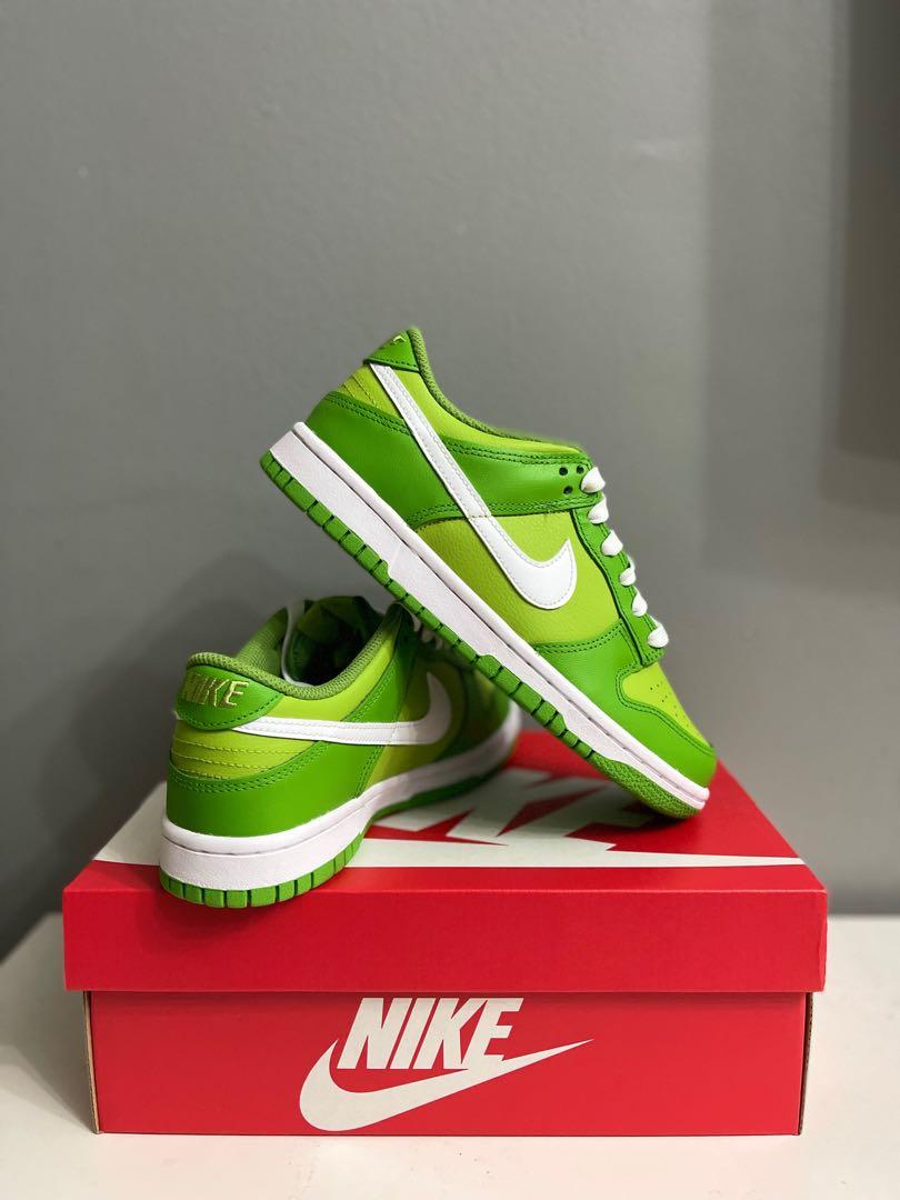 Nike Dunk Low Kermit Dark Chloropyll, Men's Fashion, Footwear, Sneakers on  Carousell