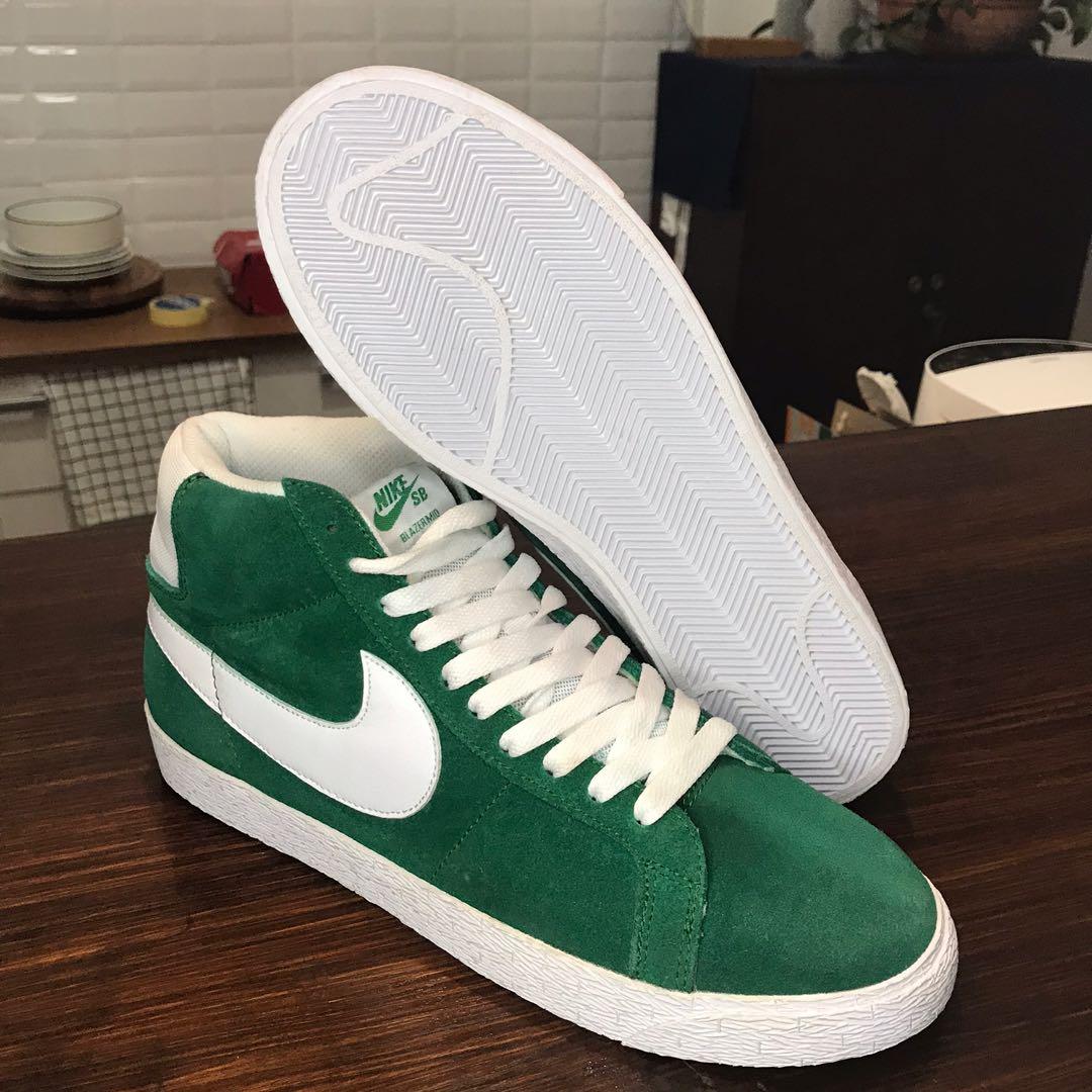 nike sb green blazer