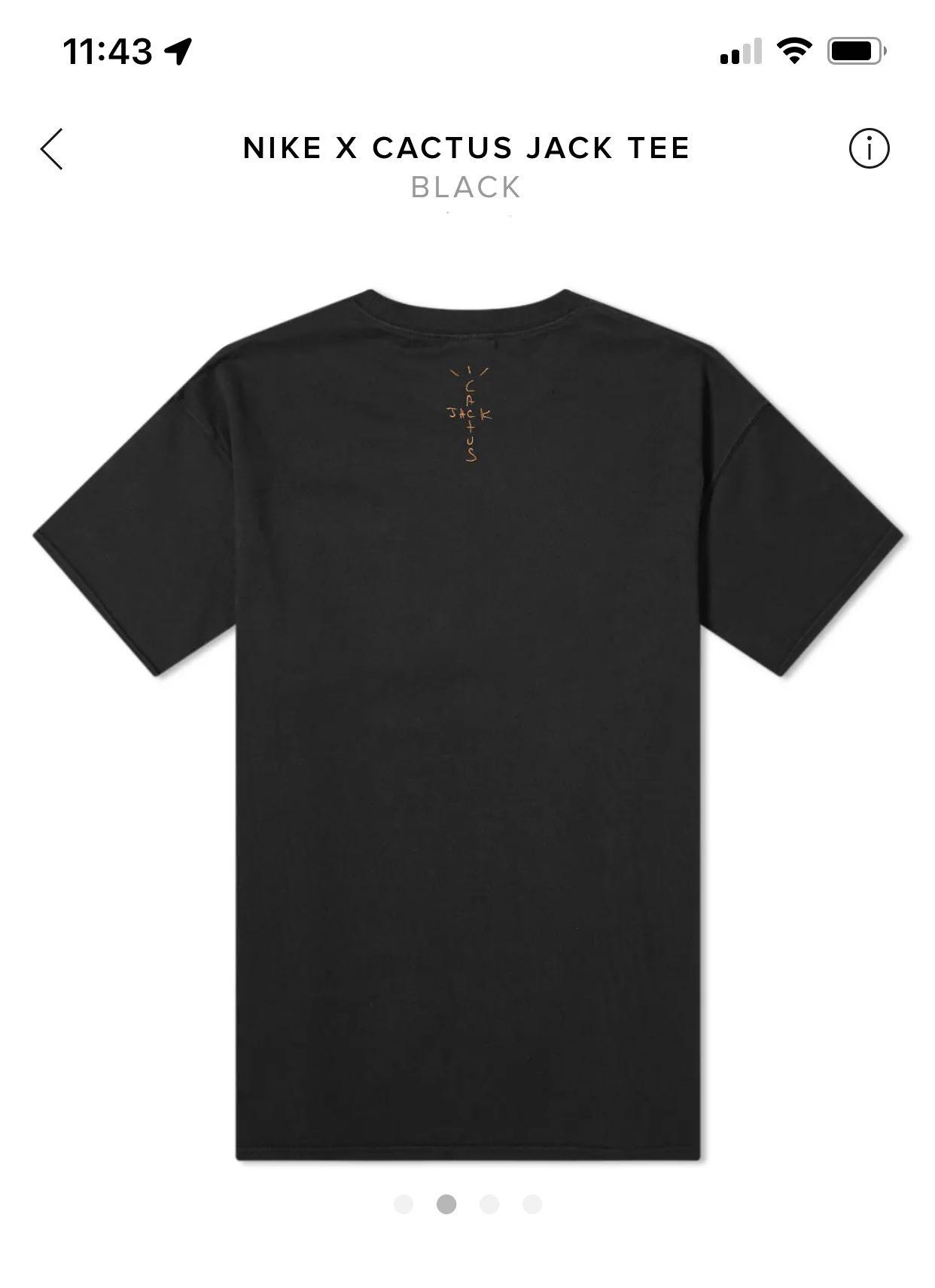 Nike travis scott pocket tee deals