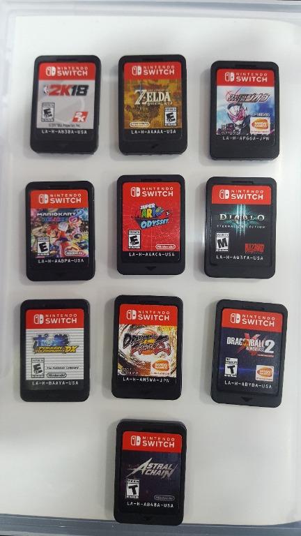 Nintendo games card discount