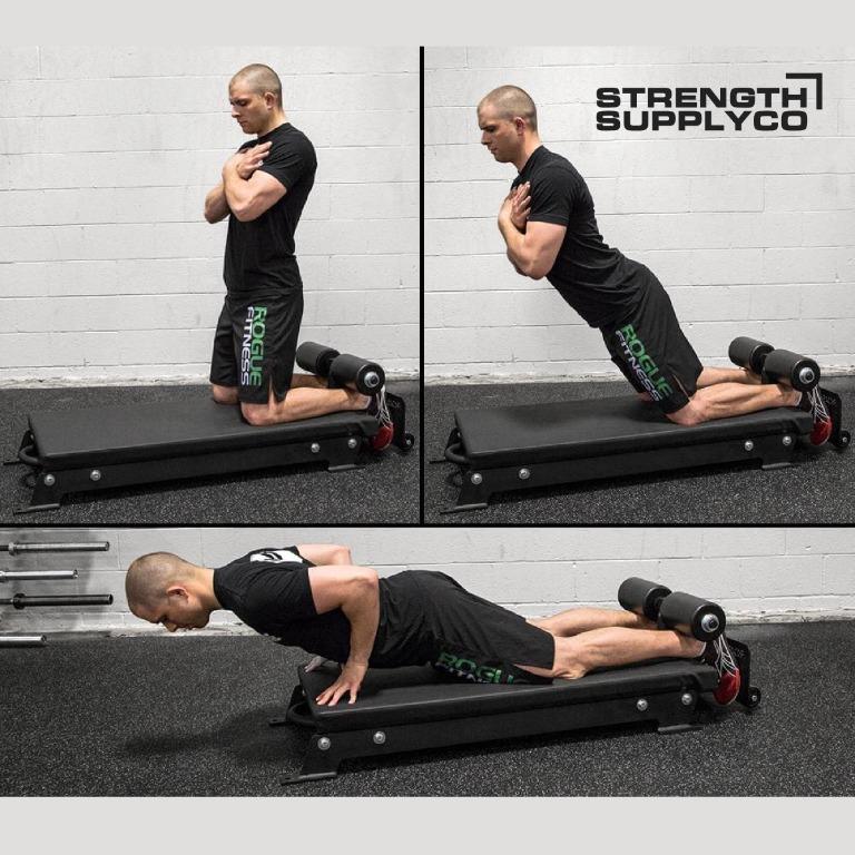 Nordic Hamstring Curl Machine Knees Over Toes Guy Essentials, Sports ...