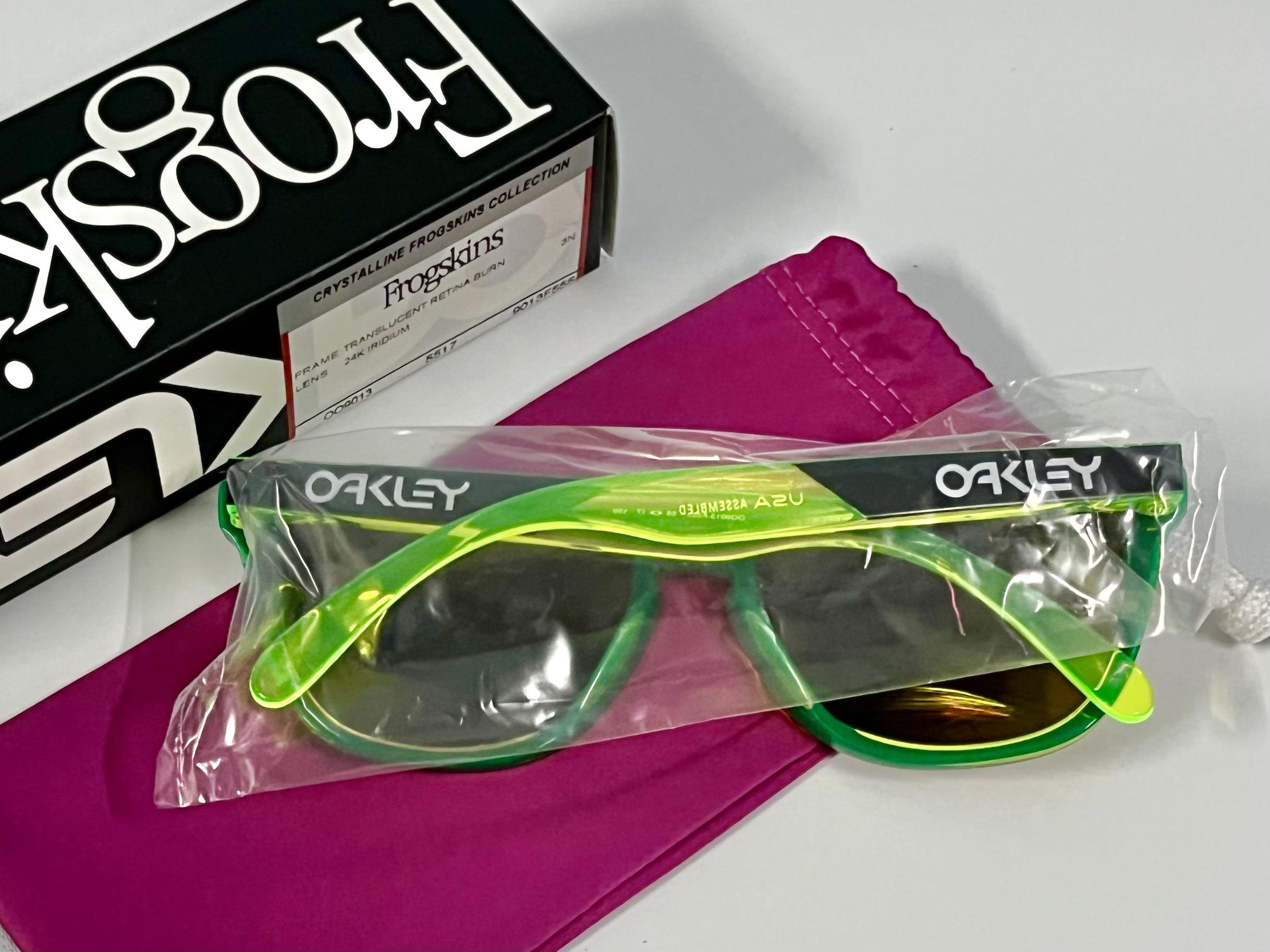 Oakley frogskins crystalline discount