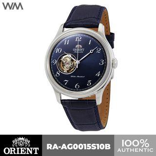 Orient Open Heart Blue Dial Mechanical Dress Formal Automatic Watch RA-AG0015L10B RA-AG0015S10B