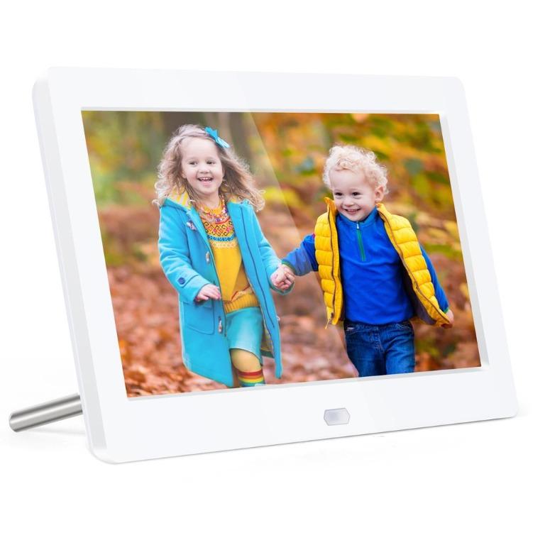 P700 Digital Photo Frame, Play Photos, Videos, Music, Set Alarm Clock