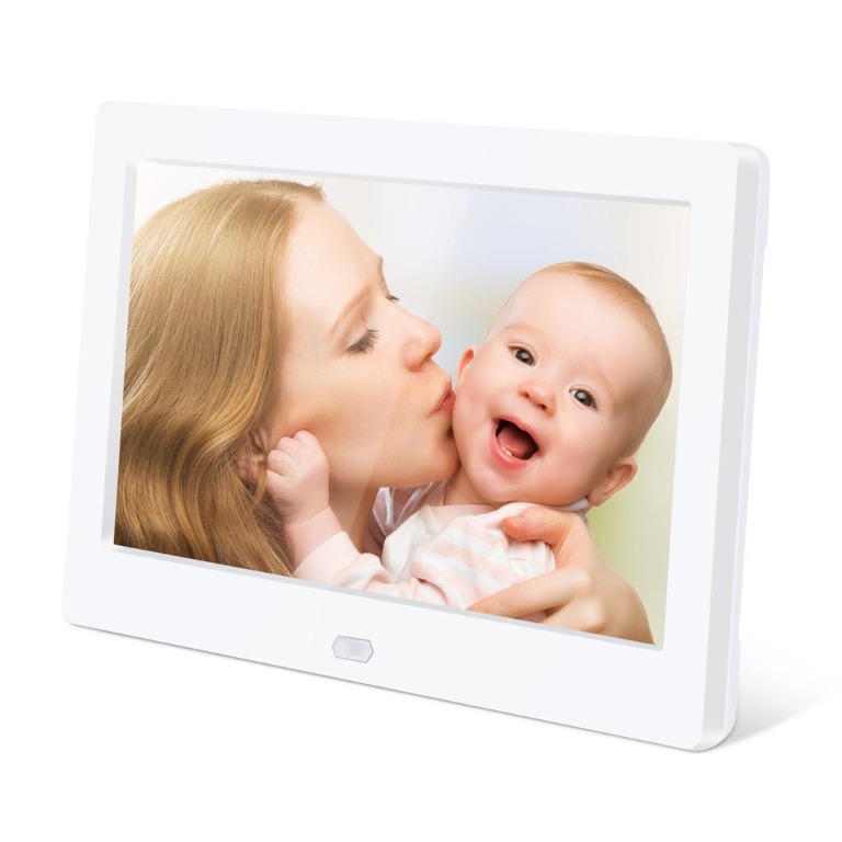 P700 Digital Photo Frame, Play Photos, Videos, Music, Set Alarm Clock