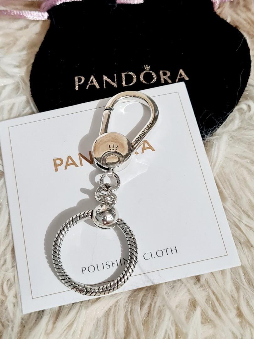 Pandora Moments Small Bag Charm Holder, Gold plated