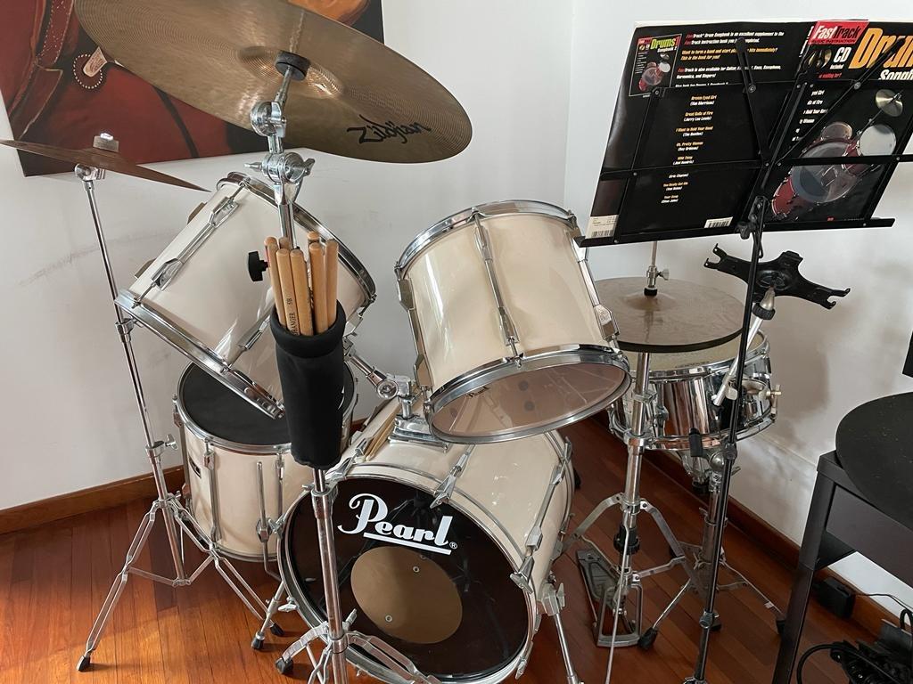 1990 pearl export shop series drums