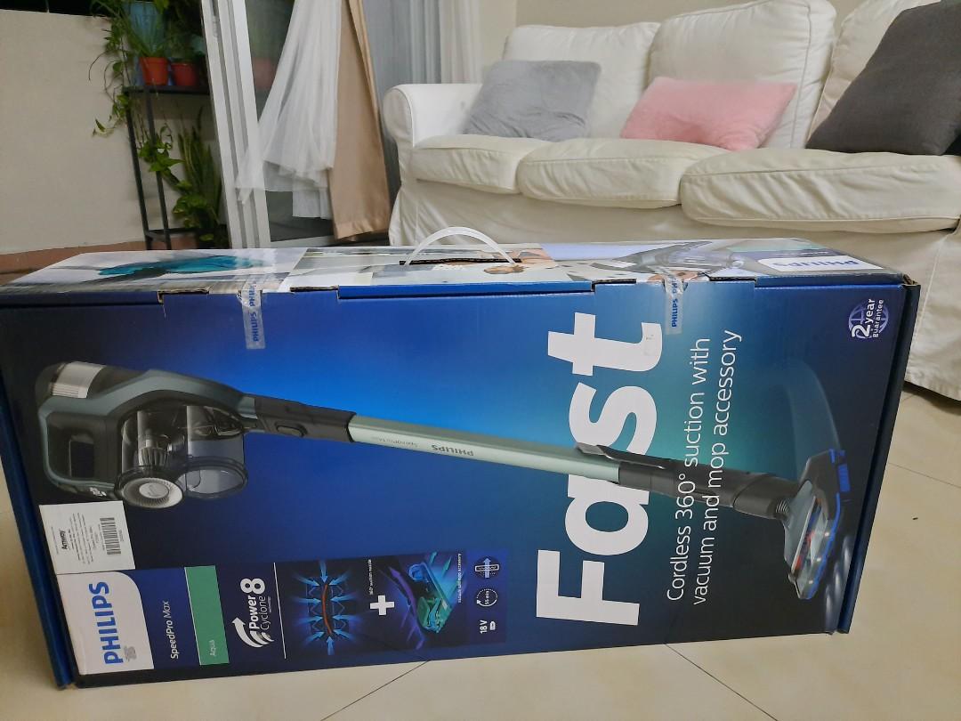 PHILIPS VACUUM SPEEDPRO MAX AQUA CORDLESS STICK CLEANER FC6901, TV