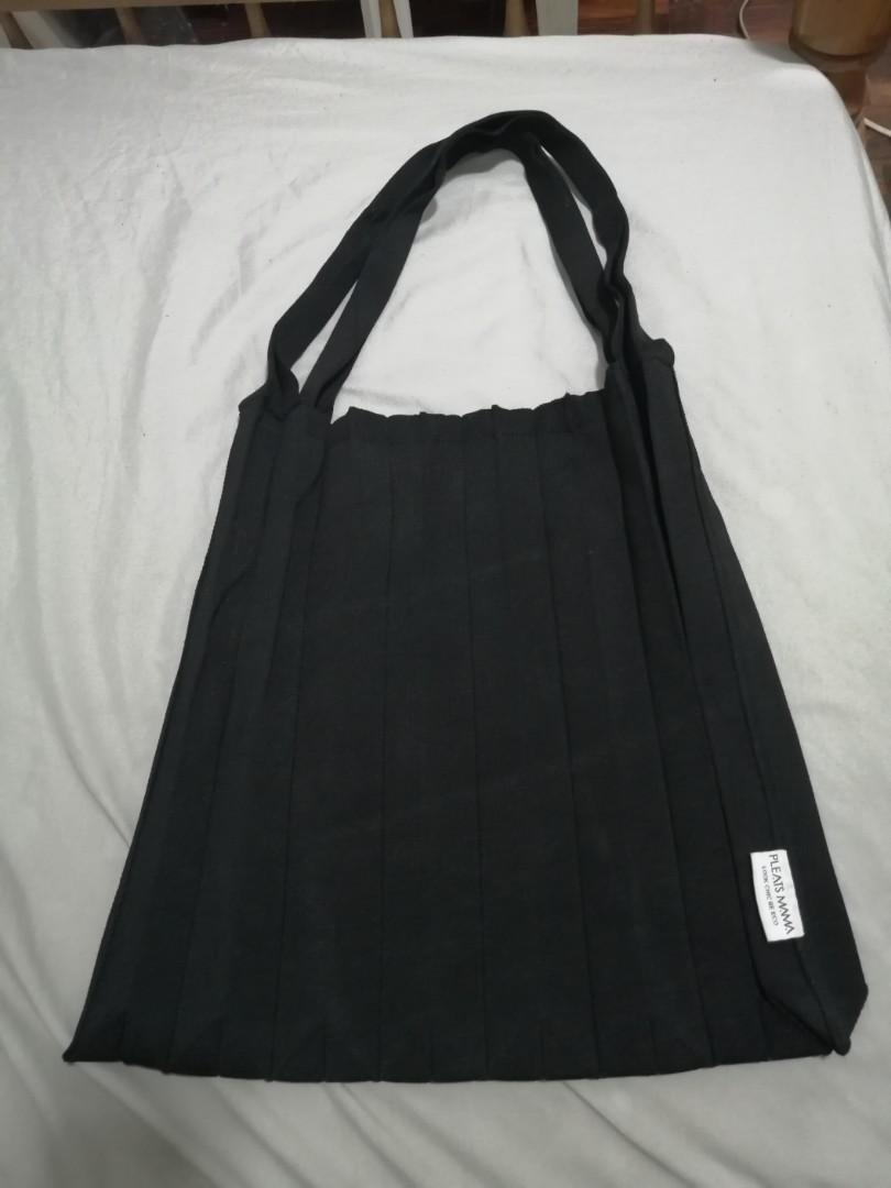 Pleats Mama Korean Brand Pleated Tote Bag, Women's Fashion, Bags